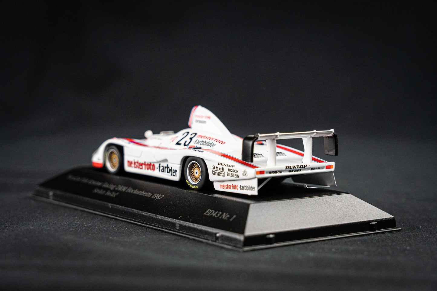 Porsche 936 Kremer Racing #23 - Stefan Bellof DRM Hockenheim 1982 - CMR 1:43