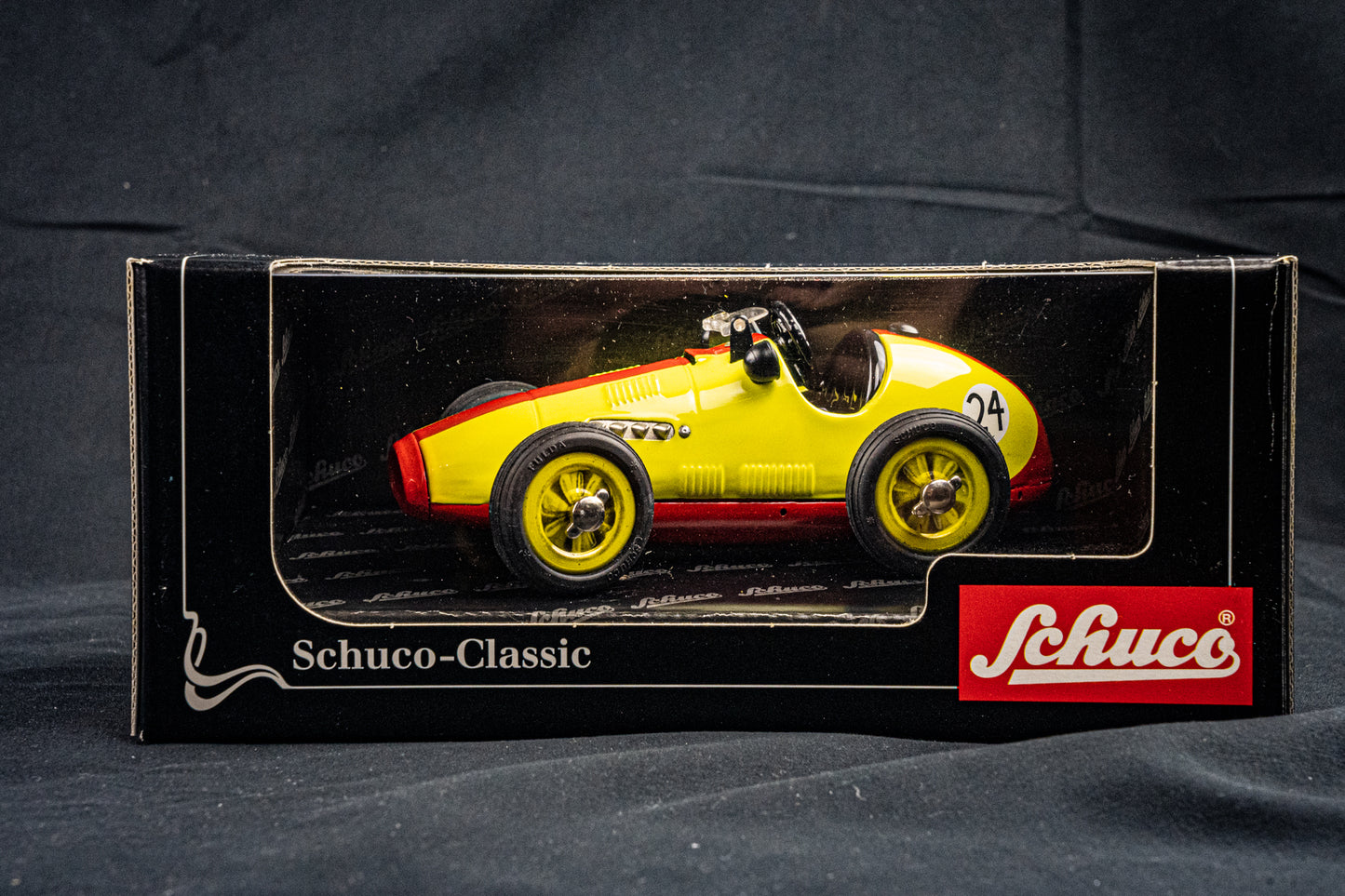 Schuco Classic Grand Prix Racer #24 gelb / rot in 1:24 - sehr selten