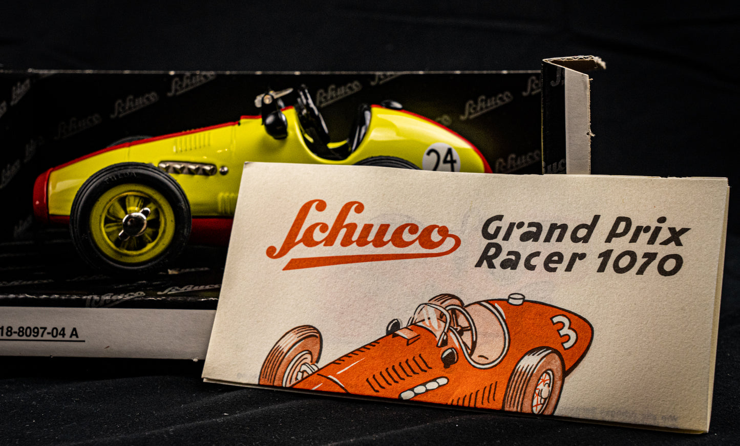 Schuco Classic Grand Prix Racer #24 gelb / rot in 1:24 - sehr selten