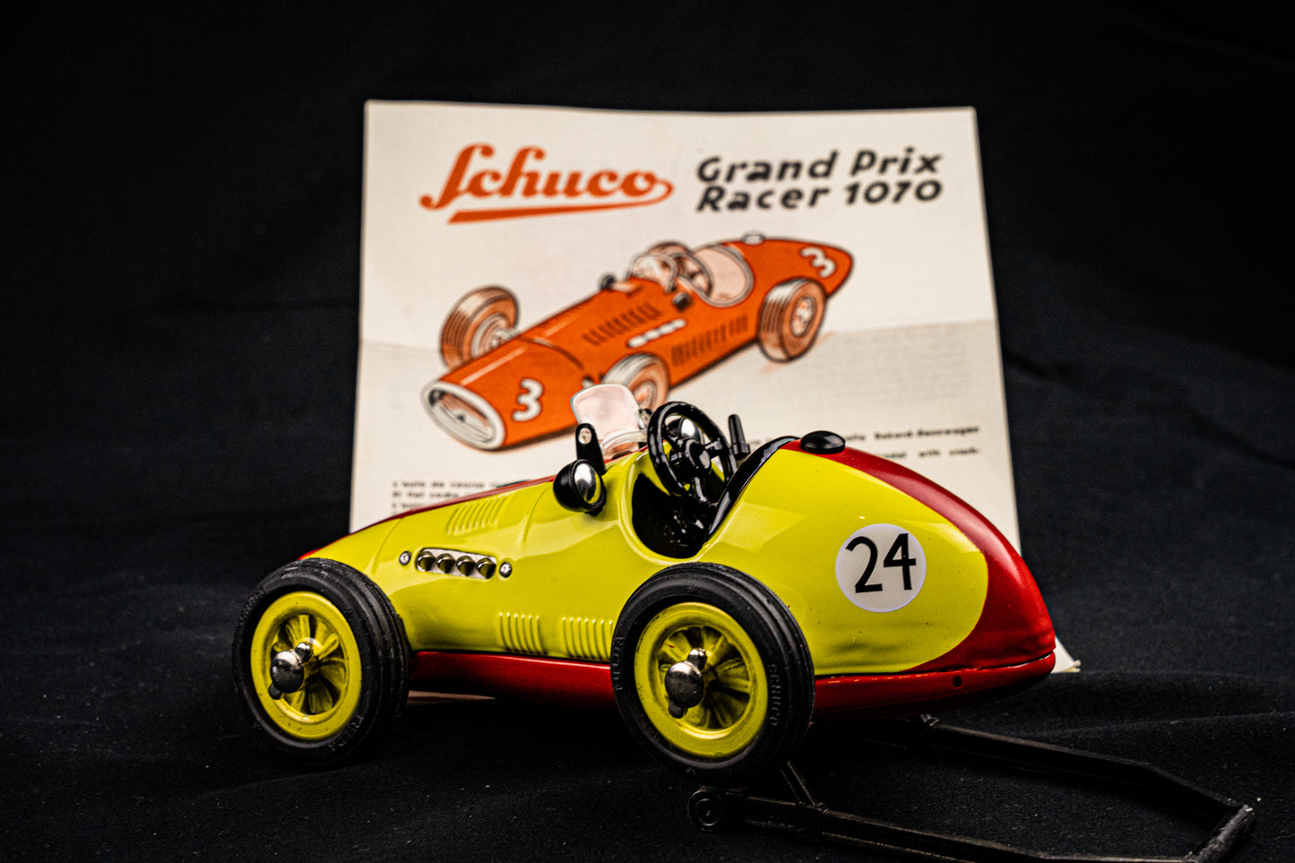 Schuco Classic Grand Prix Racer #24 gelb / rot in 1:24 - sehr selten