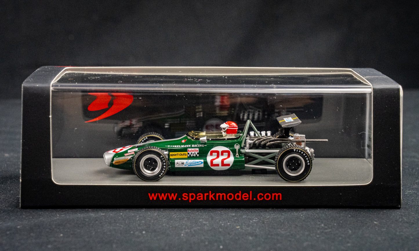 Lotus 59 #22 Rolf Stommelen Formel 1 Grand Prix Deutschland 1969 Spark 1:43