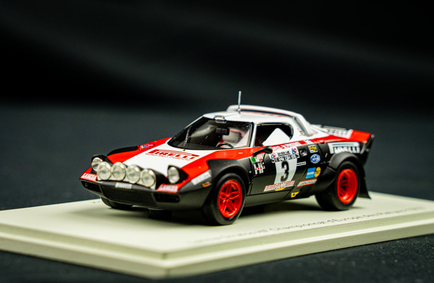 Lancia Stratos HF - T. Carello / M.Perissinot - Rallye Europameisterschaft 1978 Spark 1:43