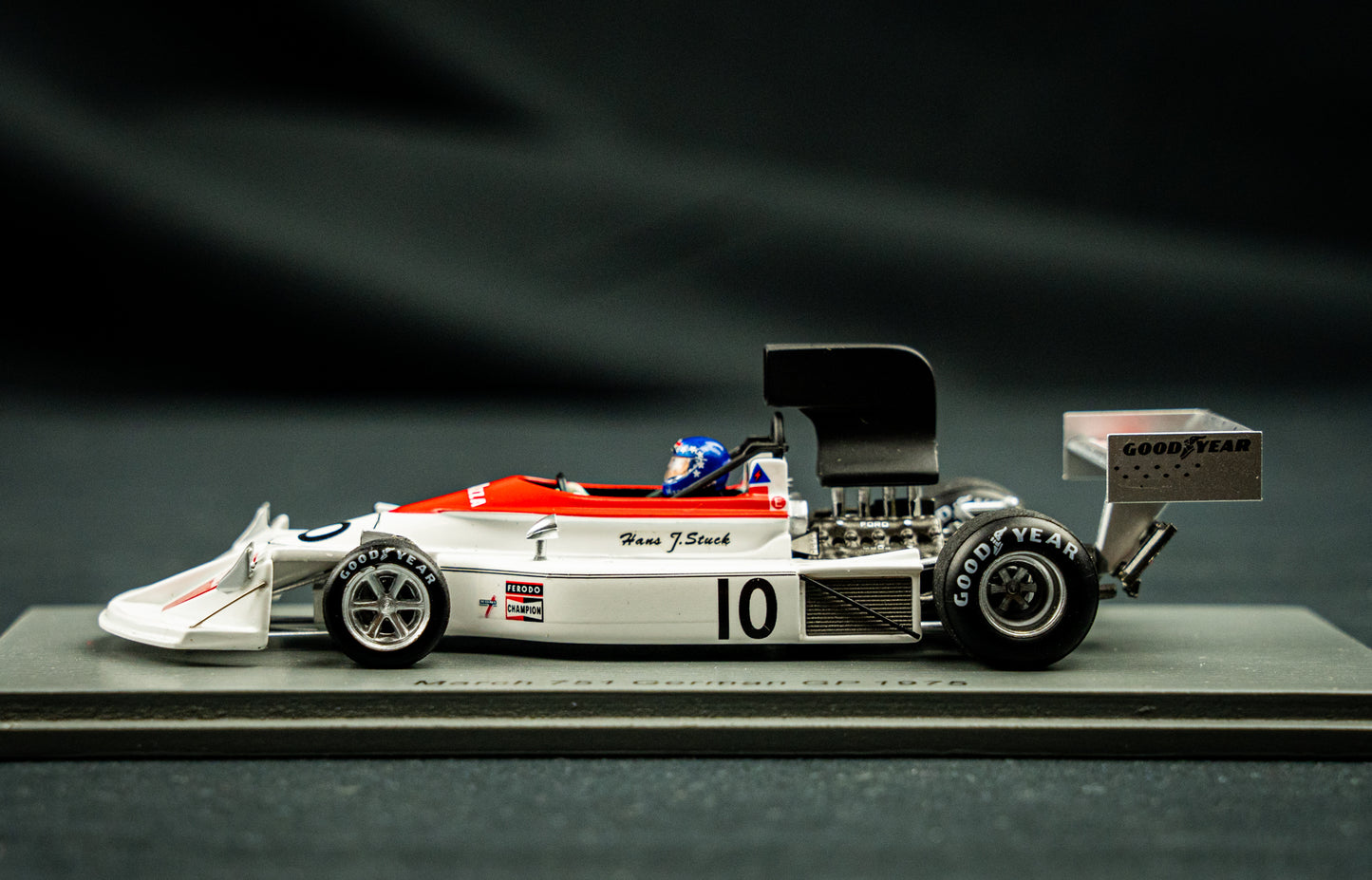 March 751 #10 H.J.Stuck - Formel 1 WM - GP Deutschland / Nordschleife 1975 Spark 1:43