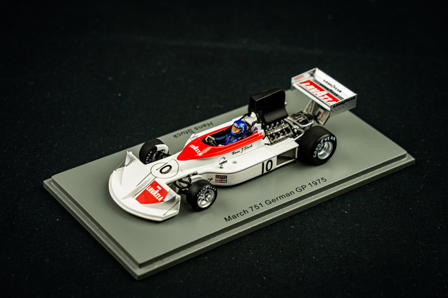 March 751 #10 H.J.Stuck - Formel 1 WM - GP Deutschland / Nordschleife 1975 Spark 1:43