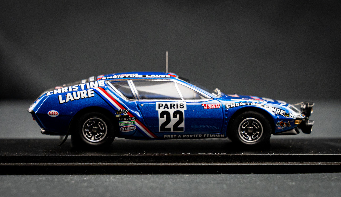 Renault Alpine A310 #22 J. Henry / M. Gelin - Rallye Monte Carlo 1976 - Spark 1:43
