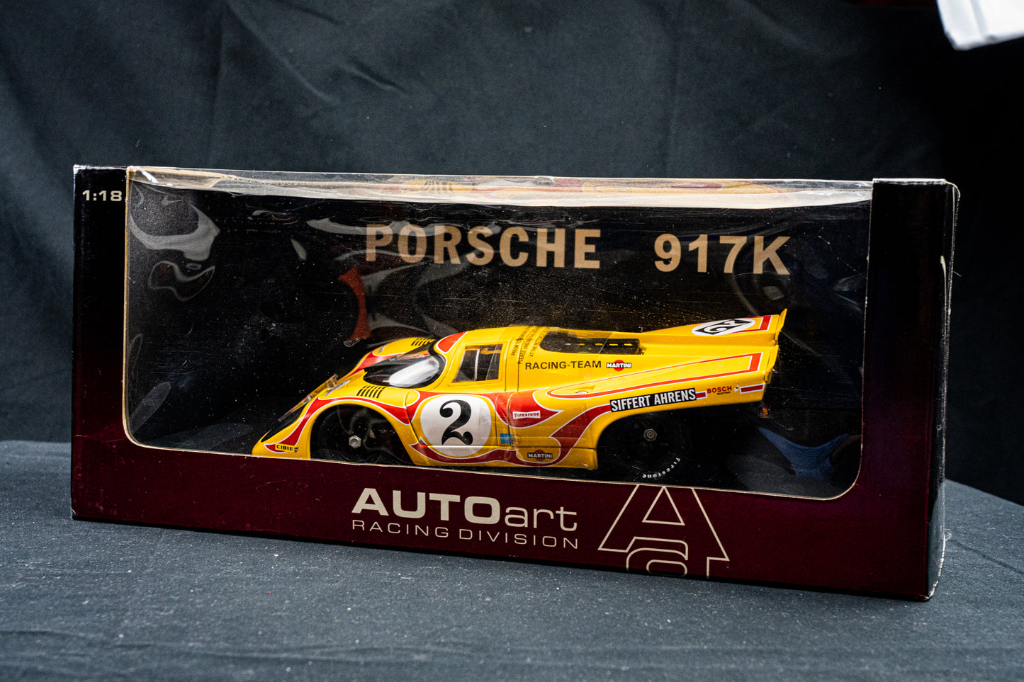 Porsche 917K #2 Siffert / Ahrens 6h Kyalami 1970 - sehr selten AutoART 1:18
