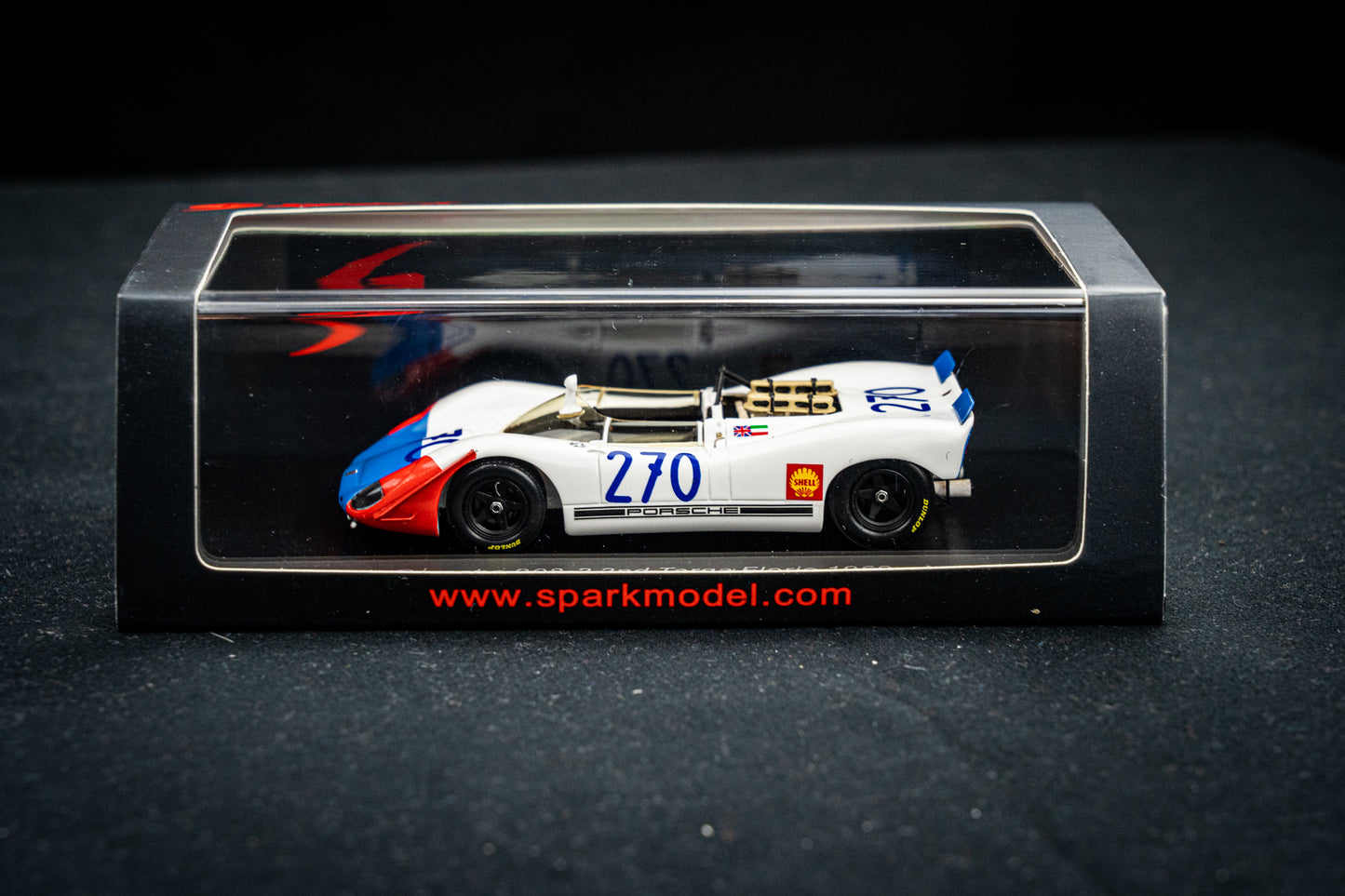 Porsche 908-2 #270 V. Elford / U. Maglioli - 2nd Targa Florio 1969 - Spark 1:43