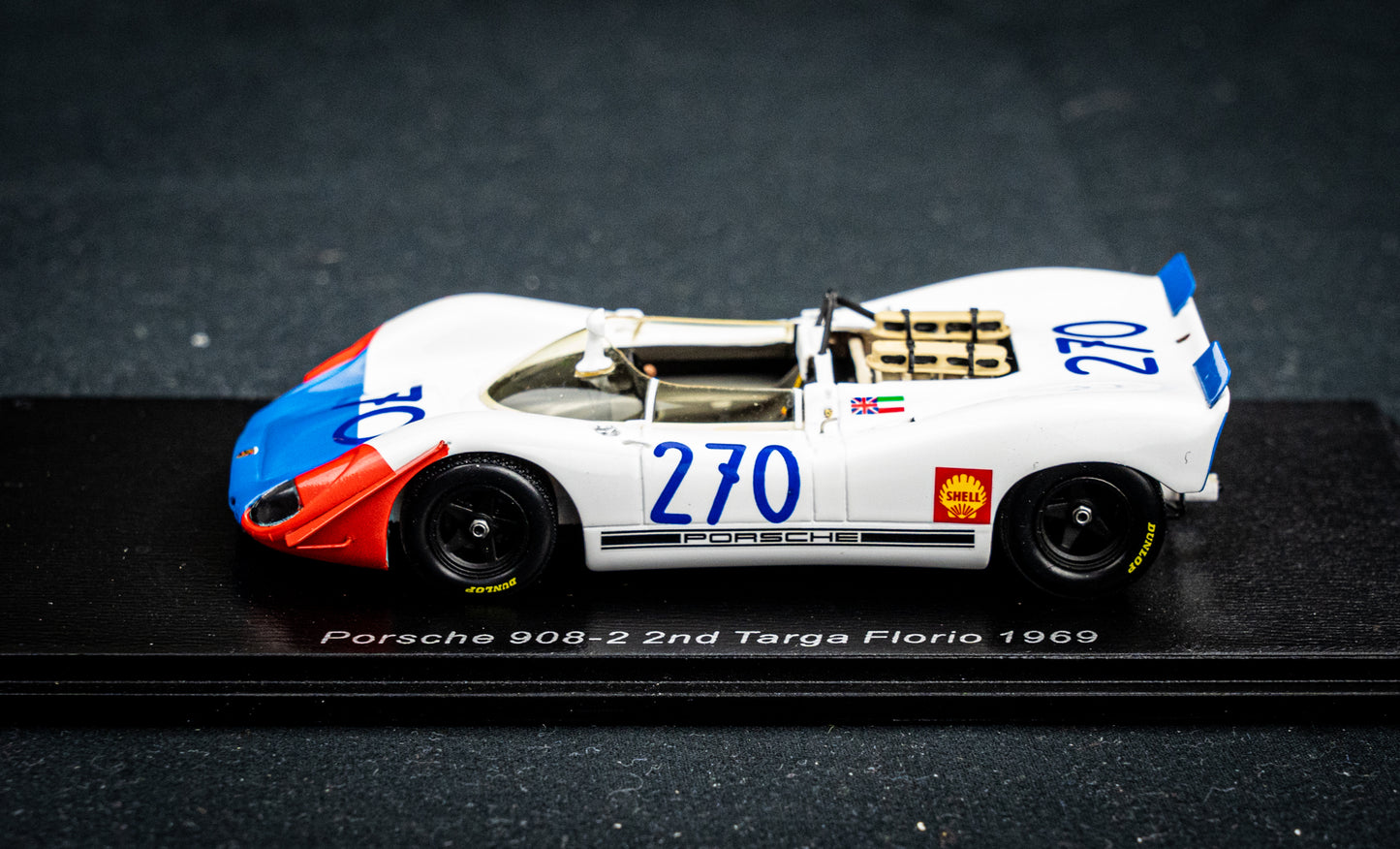 Porsche 908-2 #270 V. Elford / U. Maglioli - 2nd Targa Florio 1969 - Spark 1:43