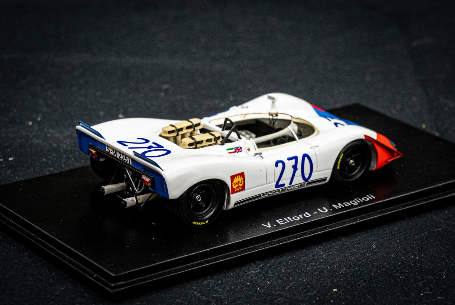 Porsche 908-2 #270 V. Elford / U. Maglioli - 2nd Targa Florio 1969 - Spark 1:43