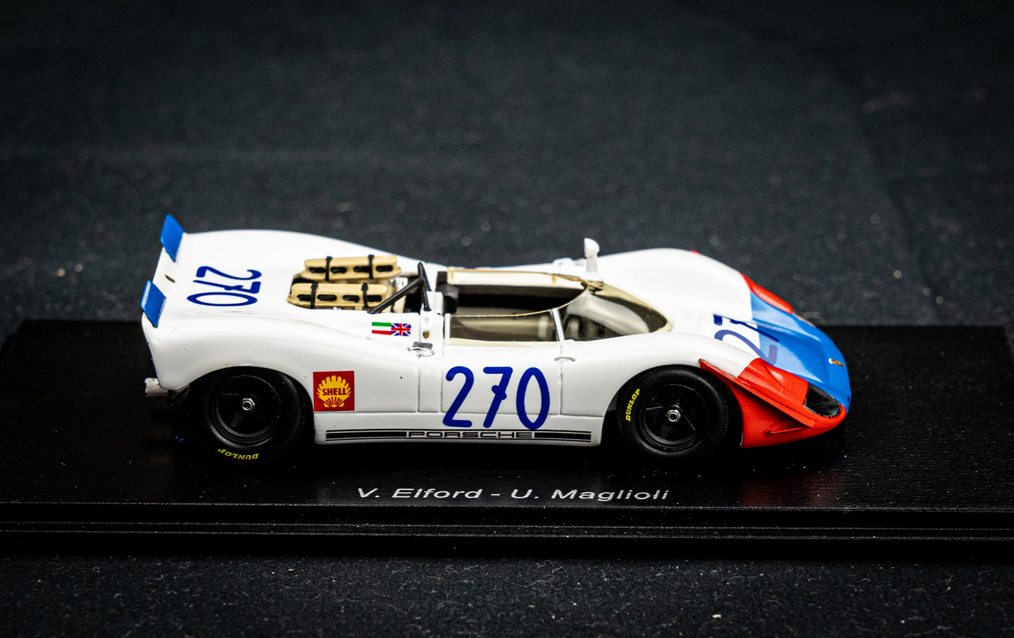 Porsche 908-2 #270 V. Elford / U. Maglioli - 2nd Targa Florio 1969 - Spark 1:43