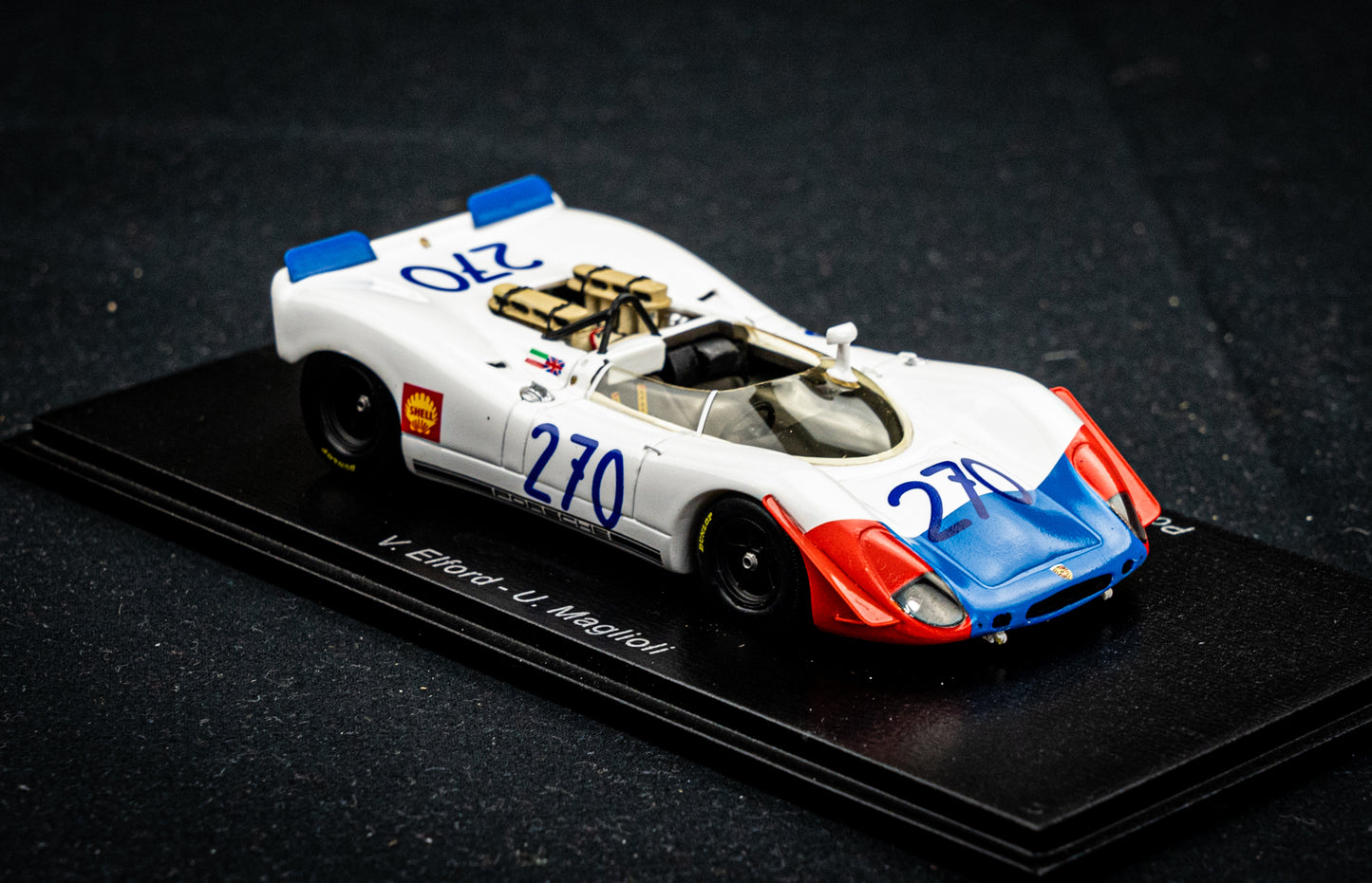 Porsche 908-2 #270 V. Elford / U. Maglioli - 2nd Targa Florio 1969 - Spark 1:43