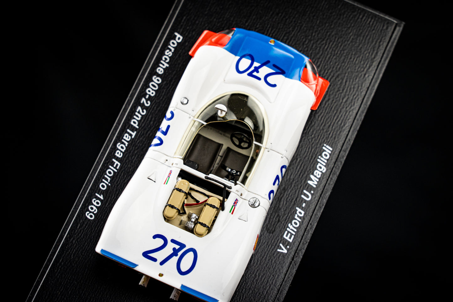 Porsche 908-2 #270 V. Elford / U. Maglioli - 2nd Targa Florio 1969 - Spark 1:43