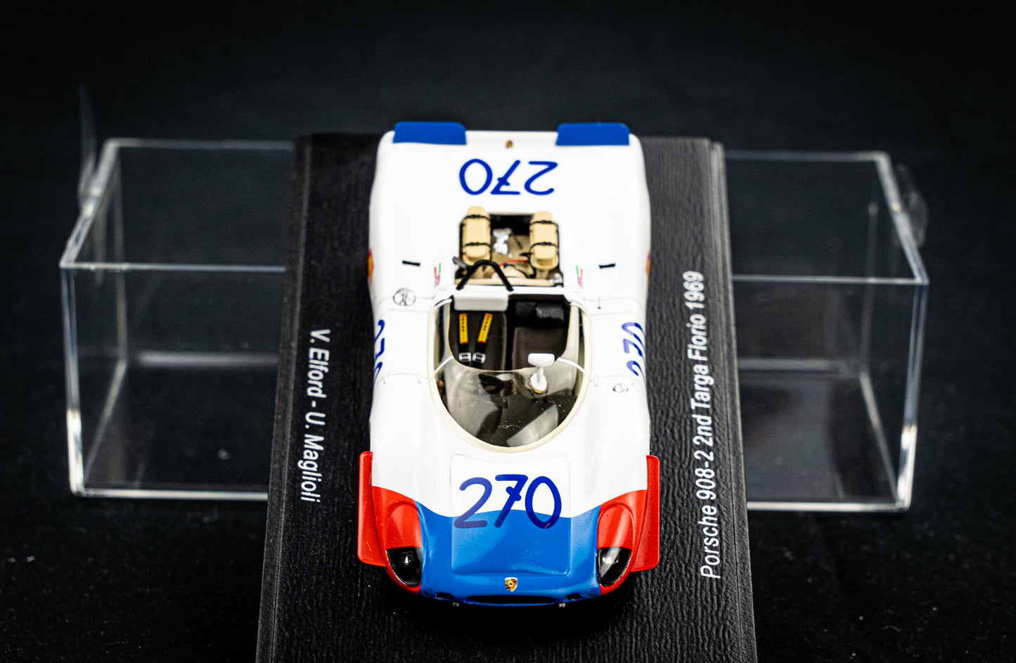 Porsche 908-2 #270 V. Elford / U. Maglioli - 2nd Targa Florio 1969 - Spark 1:43