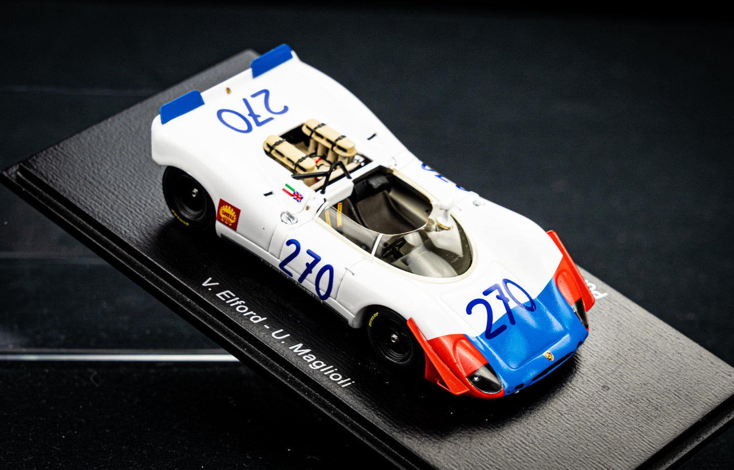 Porsche 908-2 #270 V. Elford / U. Maglioli - 2nd Targa Florio 1969 - Spark 1:43