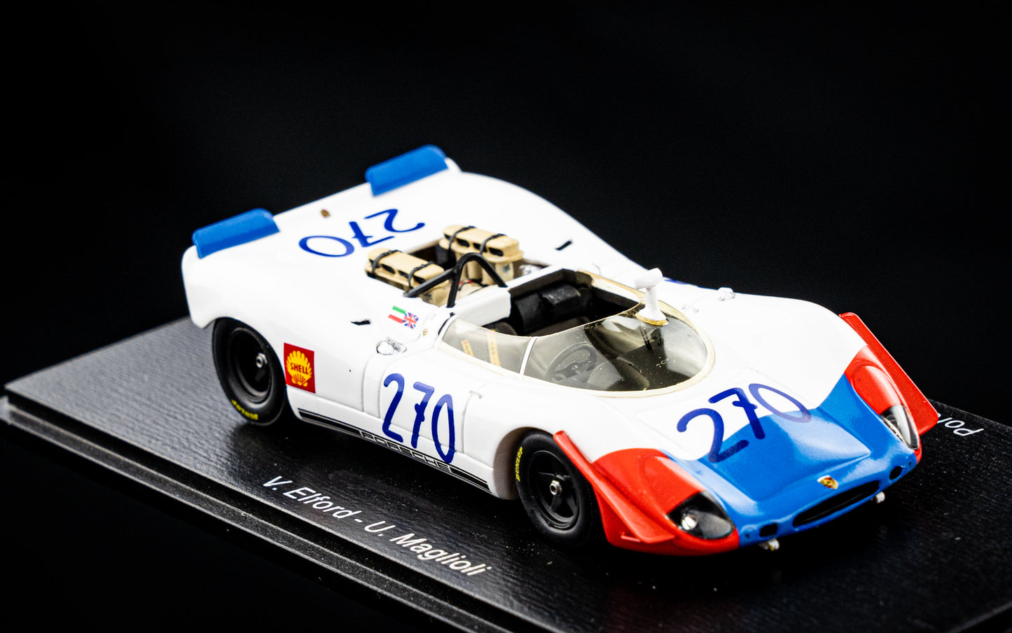 Porsche 908-2 #270 V. Elford / U. Maglioli - 2nd Targa Florio 1969 - Spark 1:43