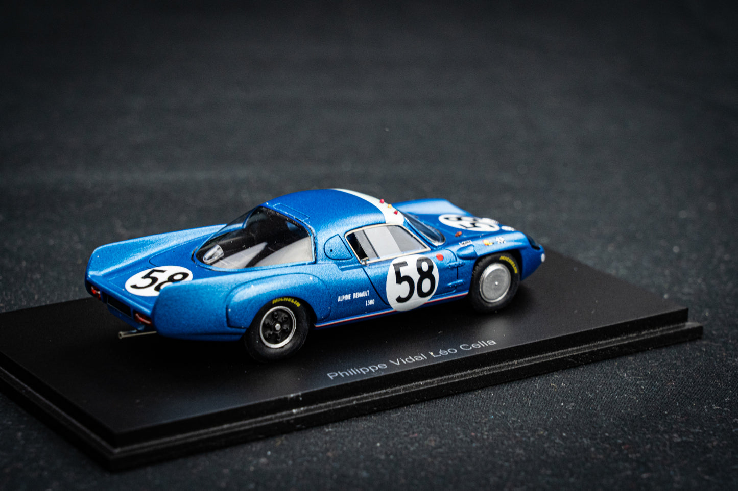 Alpine A210 #58 P. Vidal / L. Cella - 24h LeMans 1967 - Spark 1:43