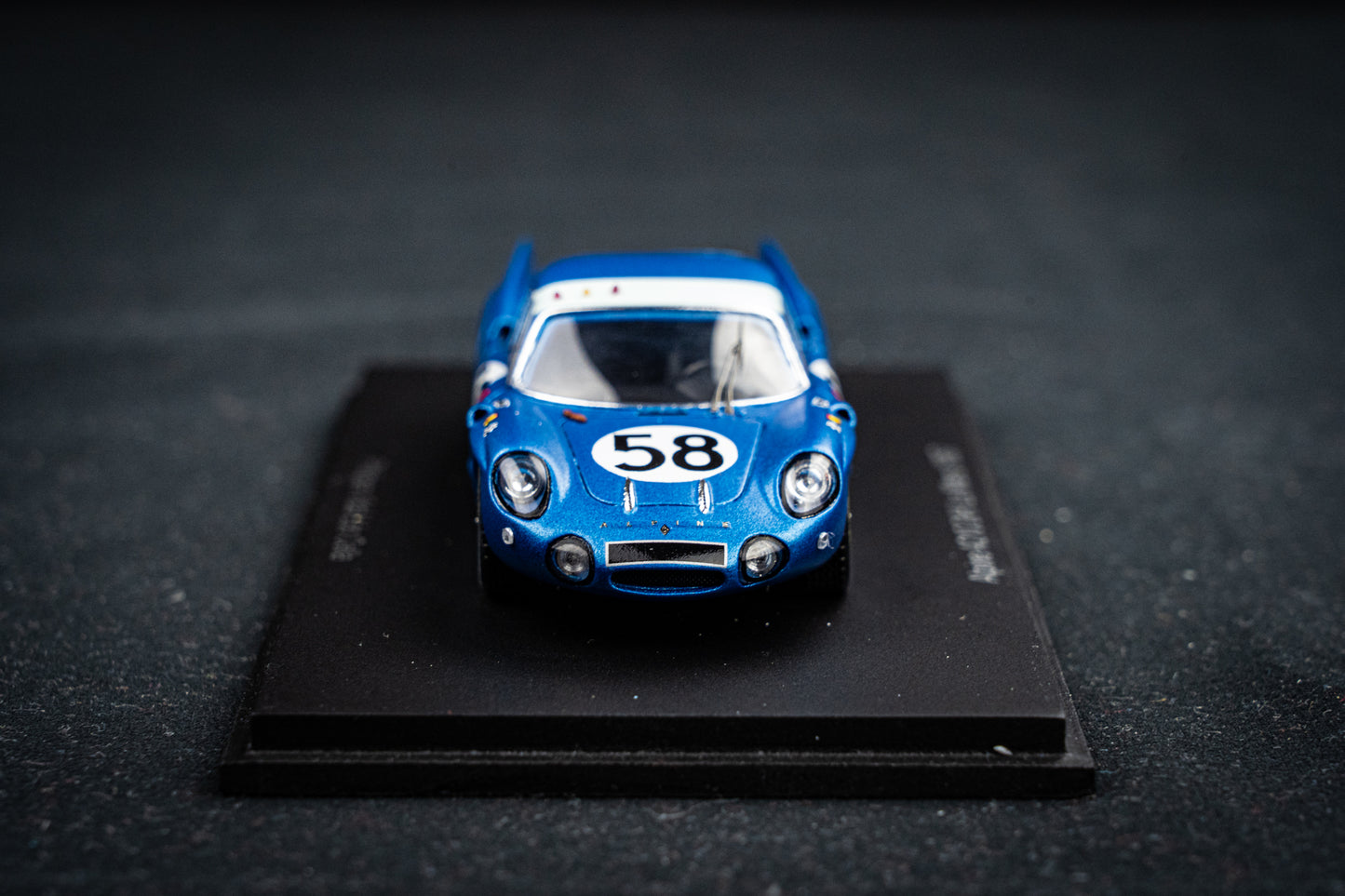 Alpine A210 #58 P. Vidal / L. Cella - 24h LeMans 1967 - Spark 1:43