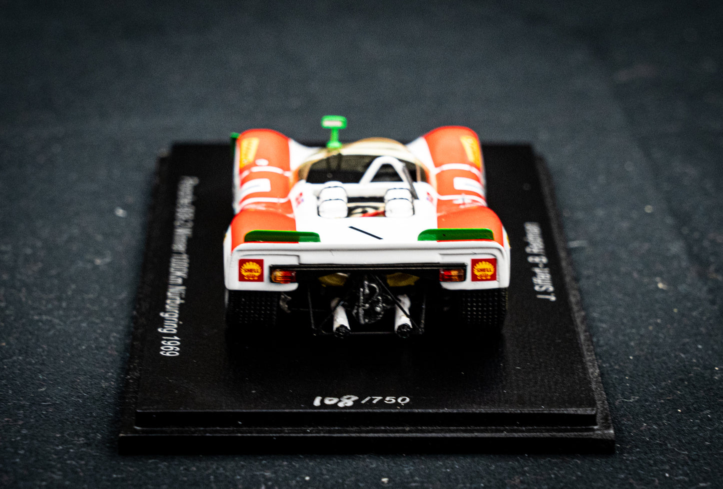 Porsche 908-2 #1 lim. 500 Stk. J. Siffert / B. Redman - Winner 1000km Nürburgring 1969 - Spark 1:43