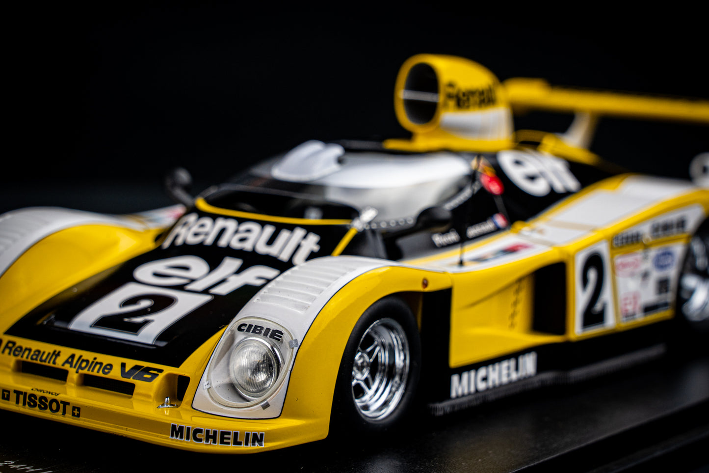 Renault Alpine A442B #2 Pironi / Jaussaud - Sieger 24h LeMans 1978, Spark 1:18