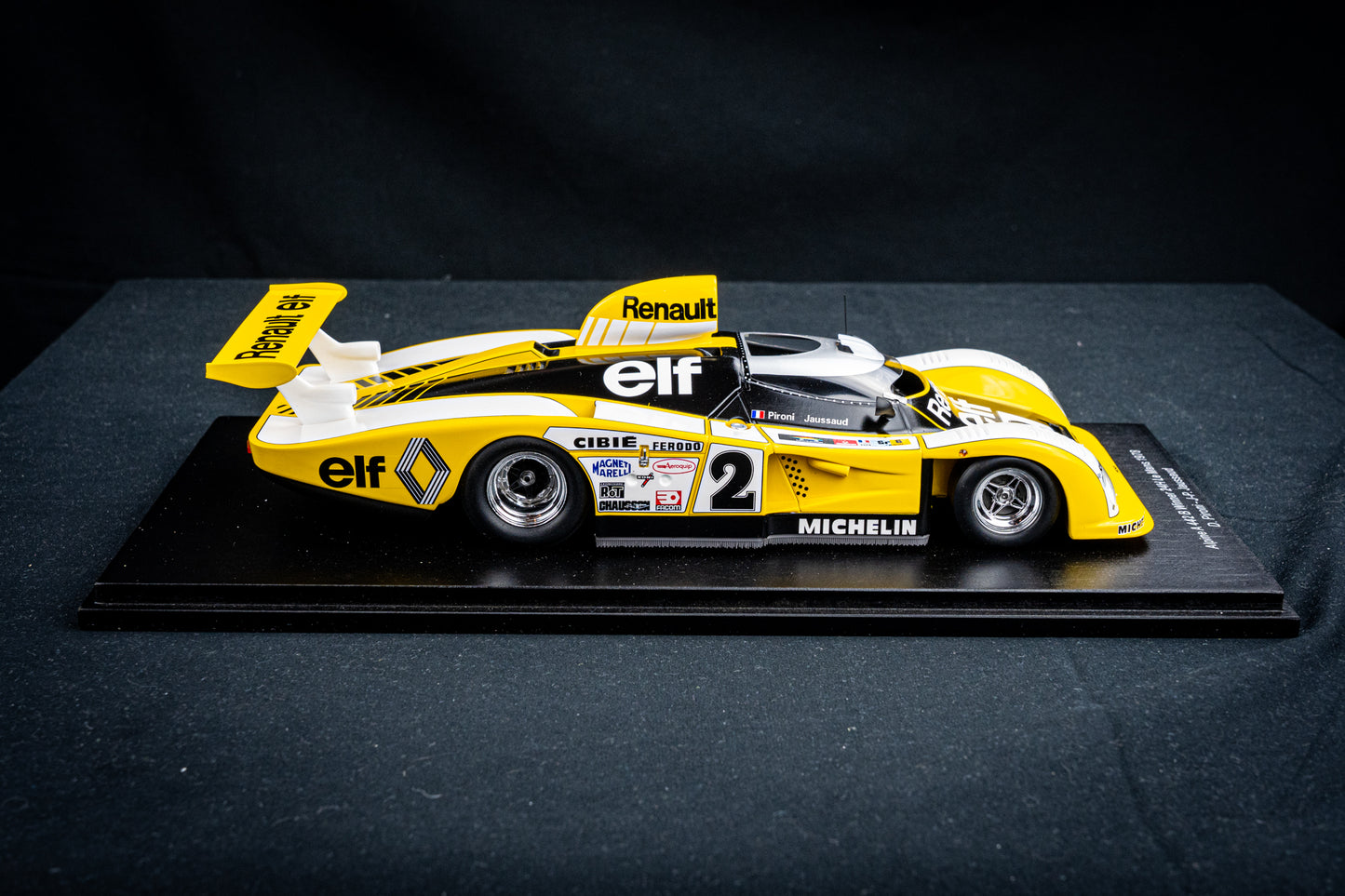 Renault Alpine A442B #2 Pironi / Jaussaud - Sieger 24h LeMans 1978, Spark 1:18