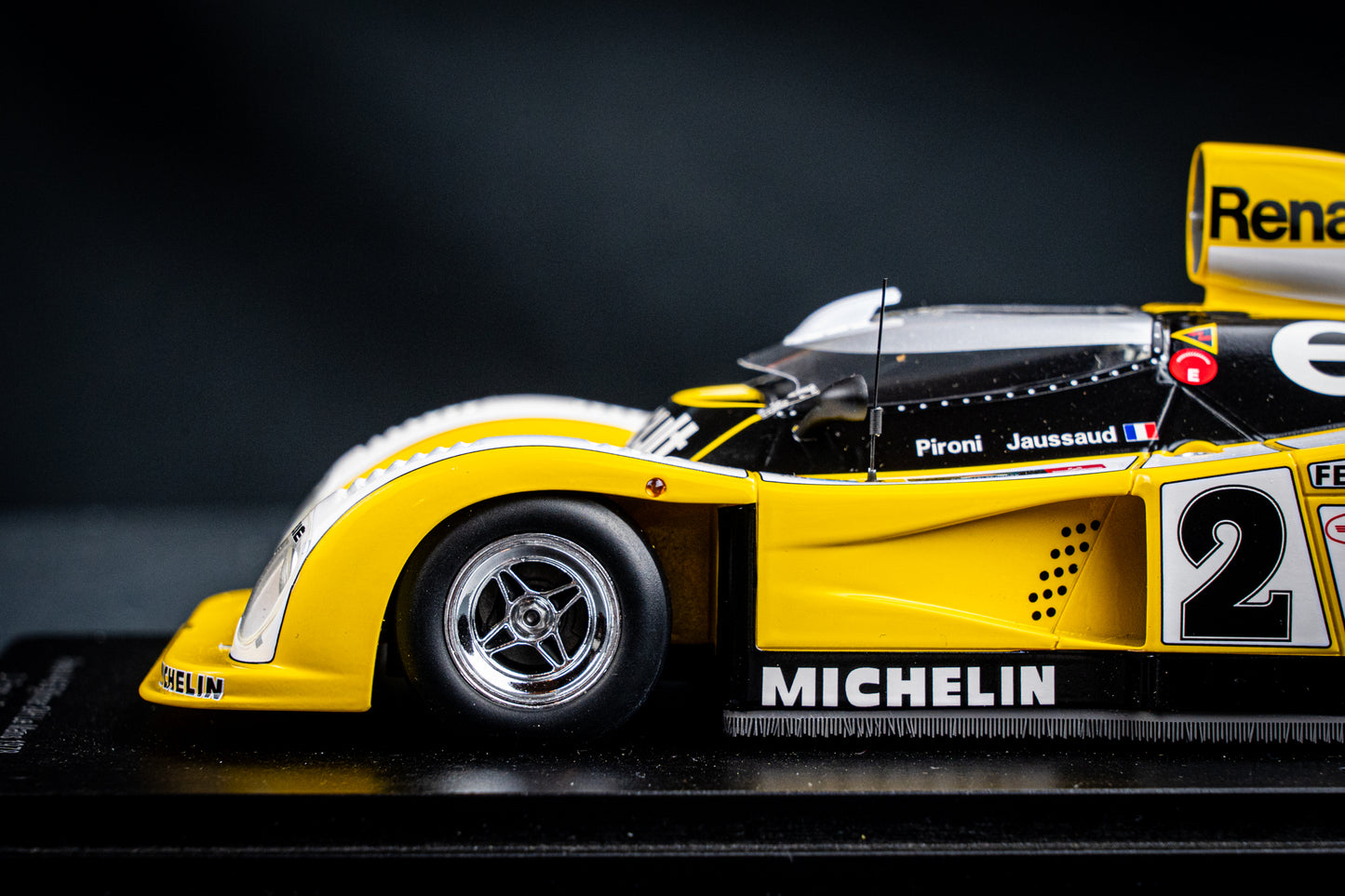 Renault Alpine A442B #2 Pironi / Jaussaud - Sieger 24h LeMans 1978, Spark 1:18