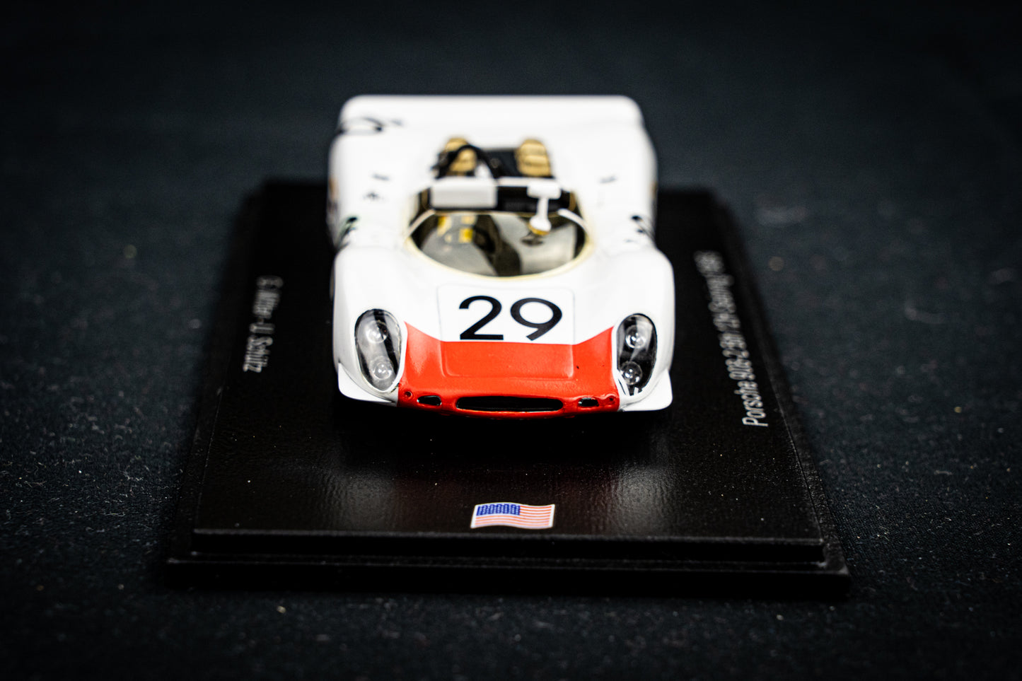 Porsche 908-2 #29 lim. 500 Stk. G. Mitter / U. Schütz - 5th 12h Sebring 1969 - Spark 1:43