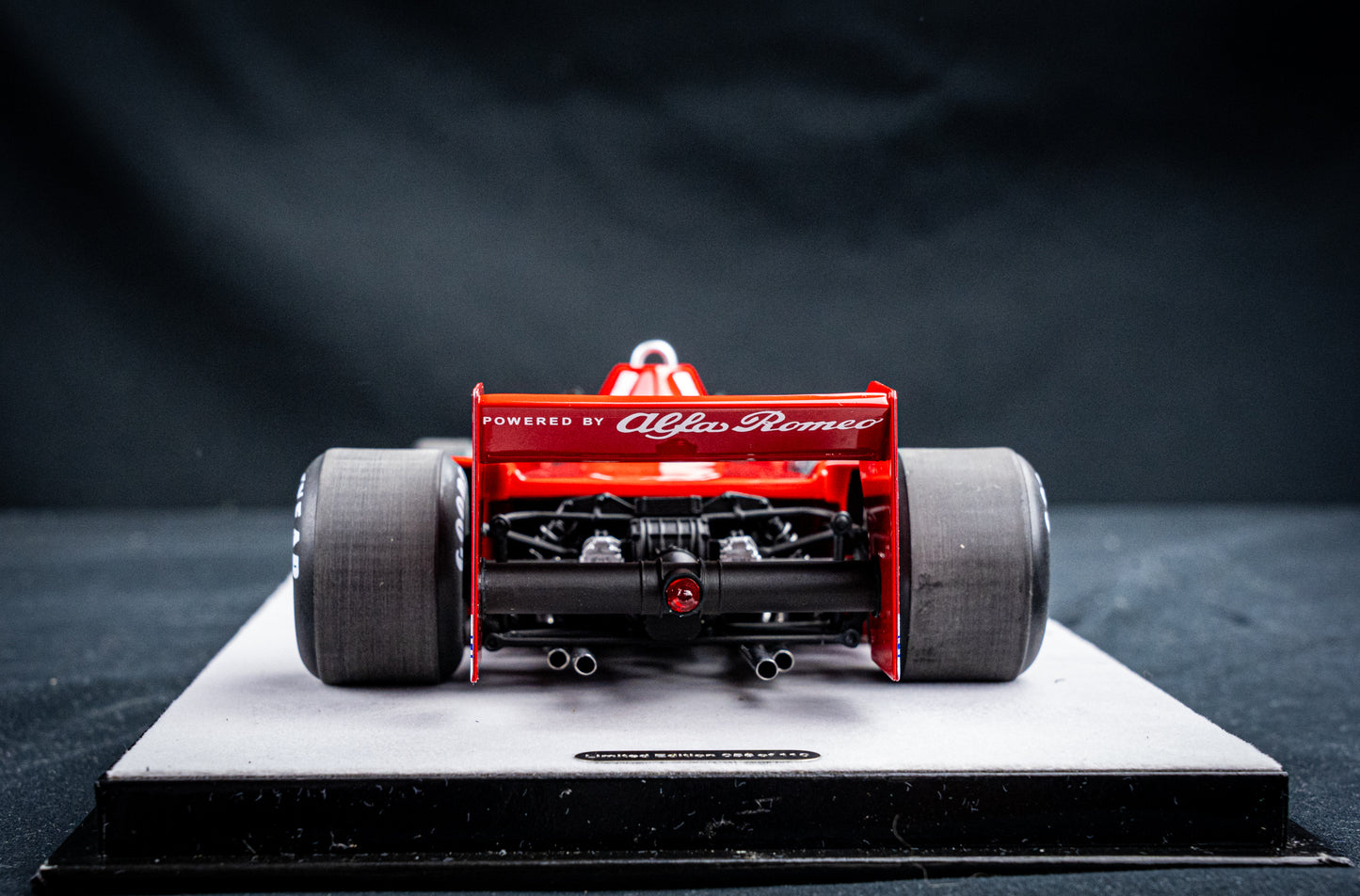 Niki Lauda #1 Brabham BT45C lim. 1/110 pcs. 2nd GP England / Silverstone 1978, Tecnomodel 1:18