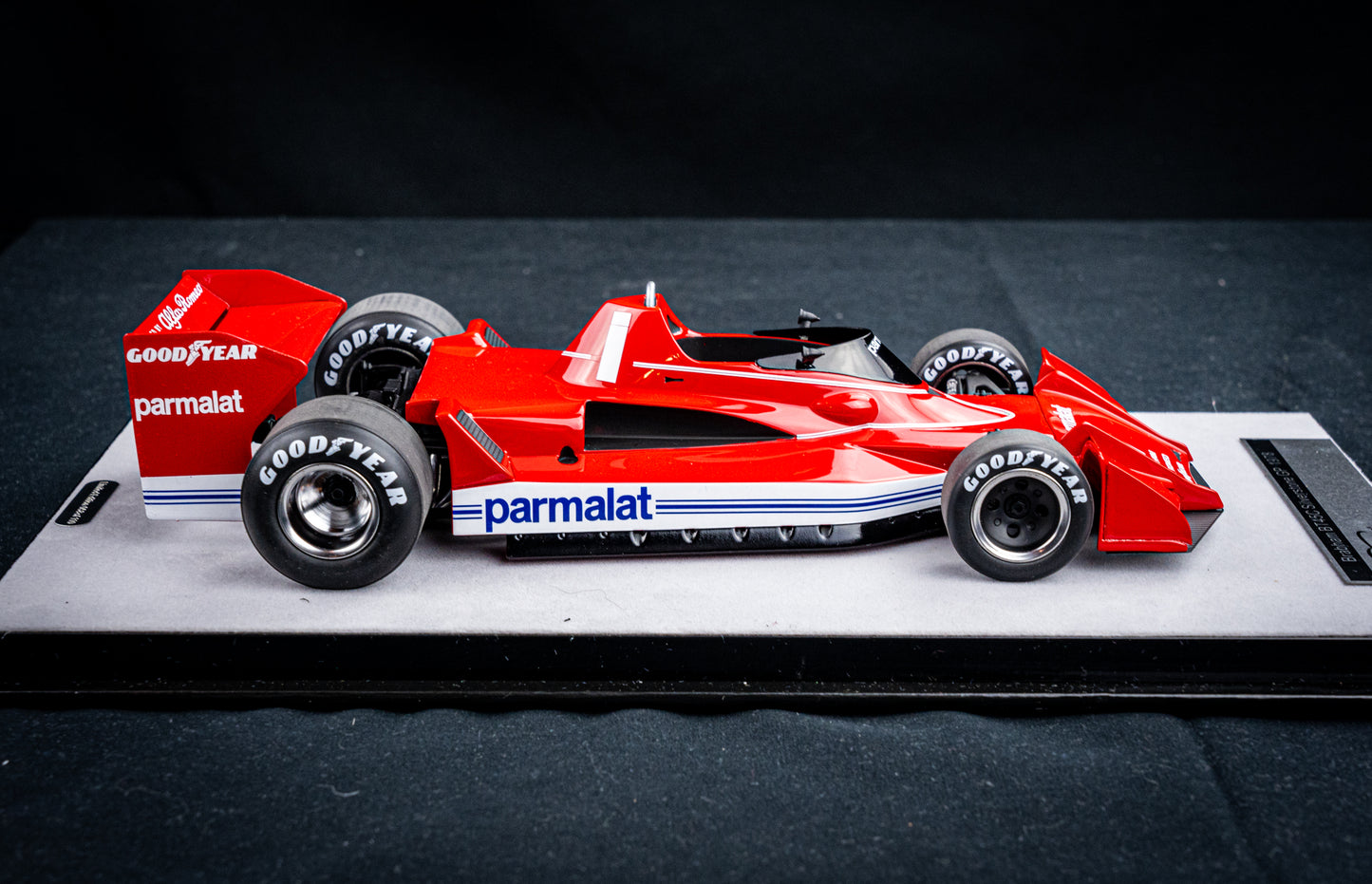 Niki Lauda #1 Brabham BT45C lim. 1/110 pcs. 2nd GP England / Silverstone 1978, Tecnomodel 1:18