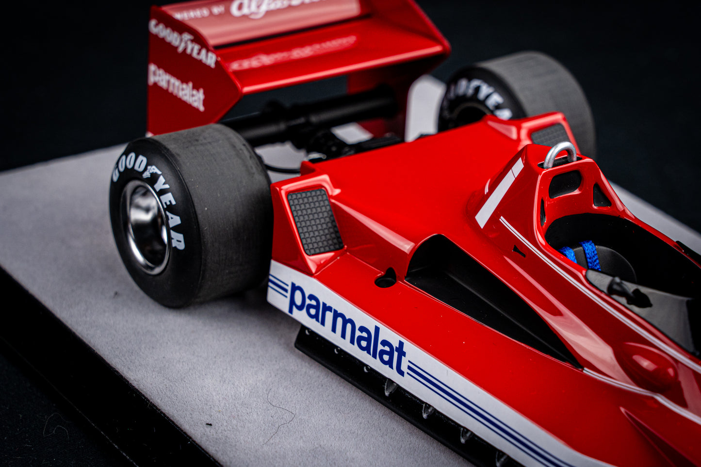 Niki Lauda #1 Brabham BT45C lim. 1/110 pcs. 2nd GP England / Silverstone 1978, Tecnomodel 1:18