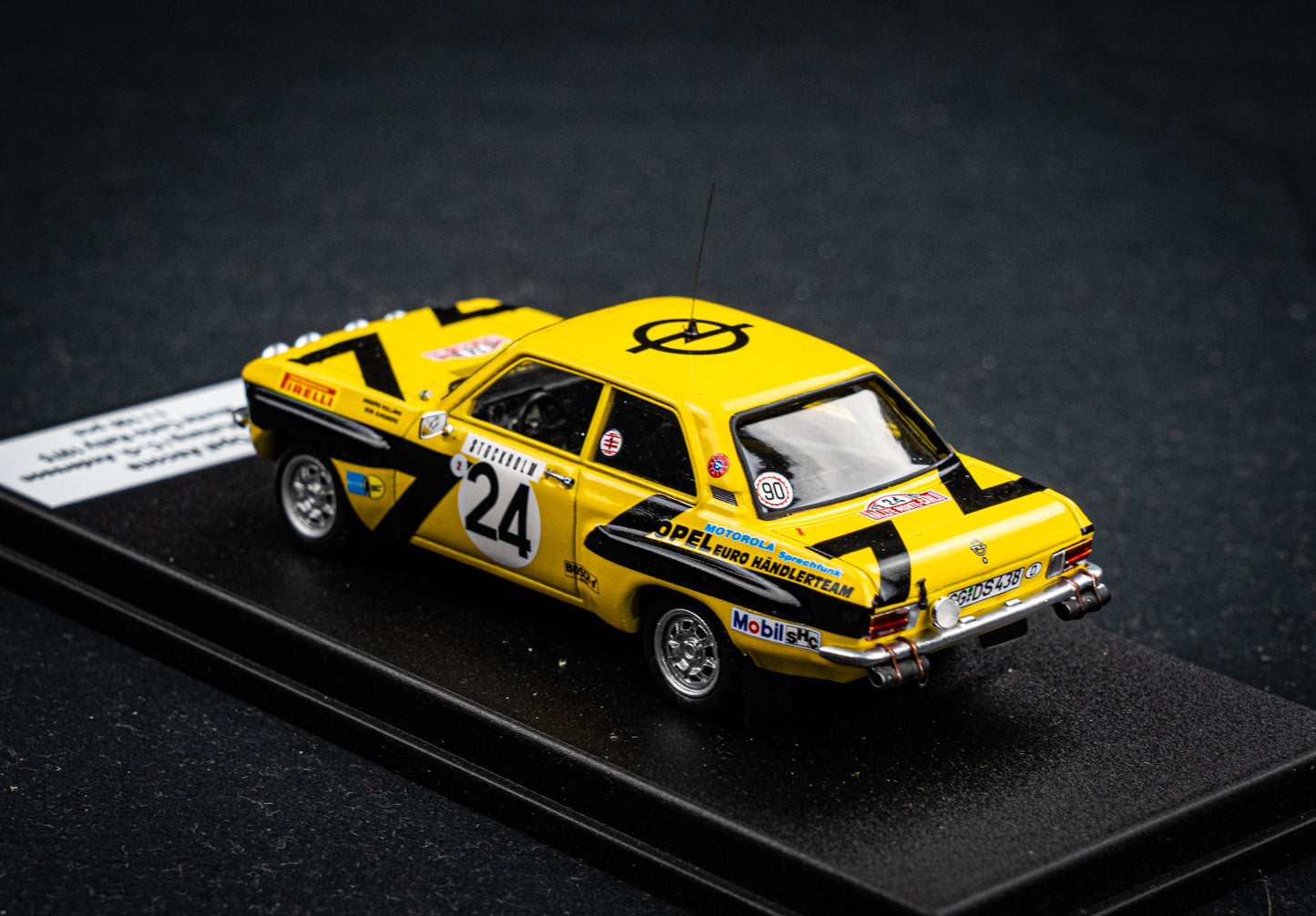 Opel Ascona #24 lim. 1/150 Stk. A. Kullang / C.G. Andersson - Rallye Monte Carlo 75 DSN