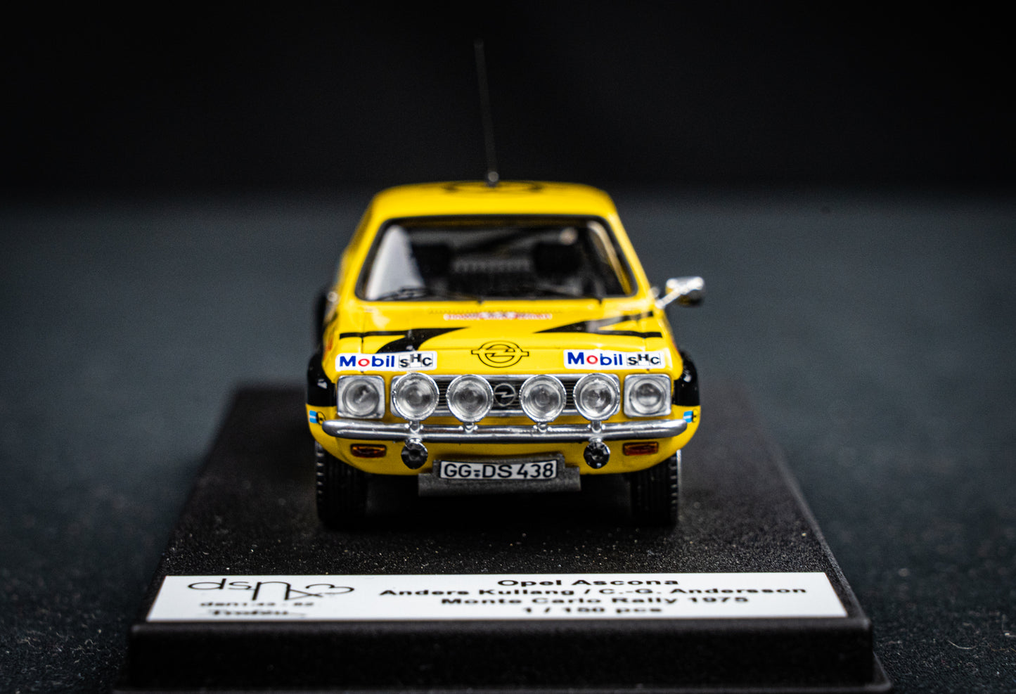 Opel Ascona #24 lim. 1/150 Stk. A. Kullang / C.G. Andersson - Rallye Monte Carlo 75 DSN