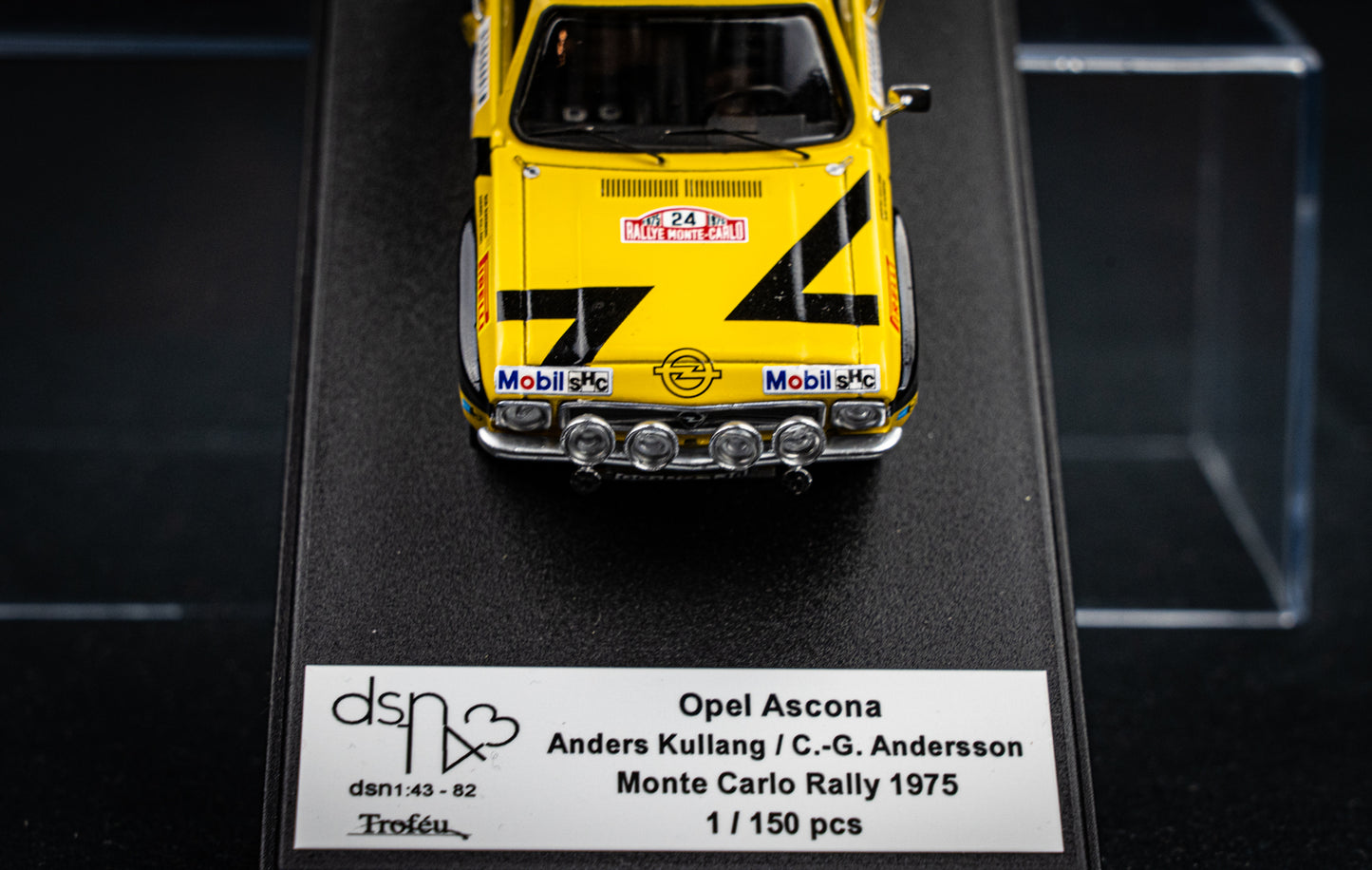 Opel Ascona #24 lim. 1/150 Stk. A. Kullang / C.G. Andersson - Rallye Monte Carlo 75 DSN