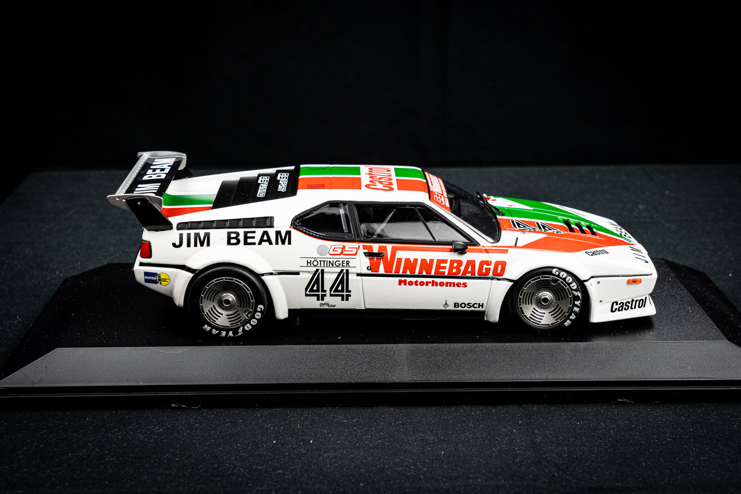 BMW M1 #44 Markus Höttinger lim. 300 pcs. GS Team Marko - Procar Series 1979 - Minichamps 1:18