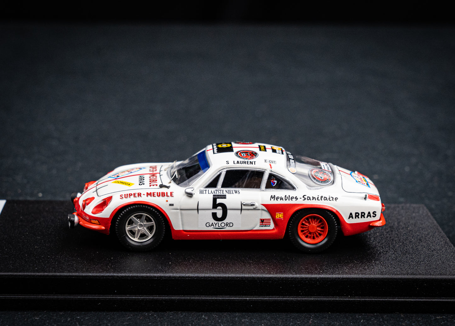 Renault Alpine A110 #5 lim. 1/150 Stk. S. Laurent / P. Hammelrath - 2nd Ypres Rallye 73