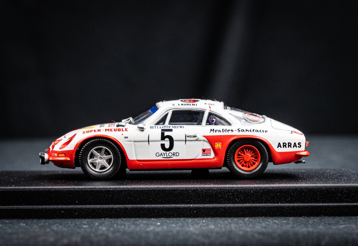 Renault Alpine A110 #5 lim. 1/150 Stk. S. Laurent / P. Hammelrath - 2nd Ypres Rallye 73