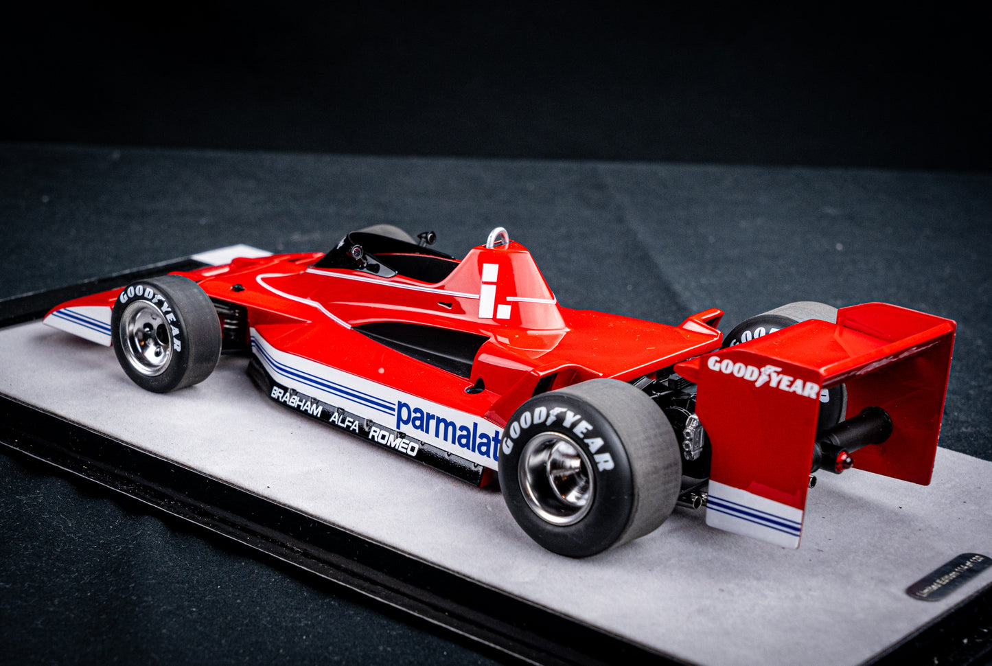 Niki Lauda #1 Brabham BT45C Alfa Romeo lim. 1/120 pcs. GP Argentina 1978, Tecnomodel 1:18