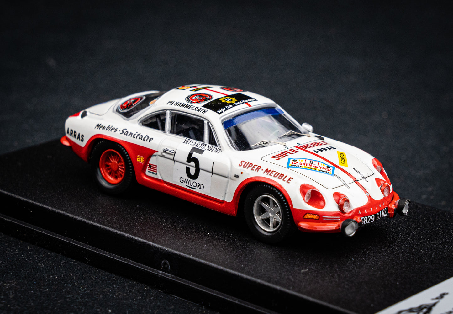 Renault Alpine A110 #5 lim. 1/150 Stk. S. Laurent / P. Hammelrath - 2nd Ypres Rallye 73