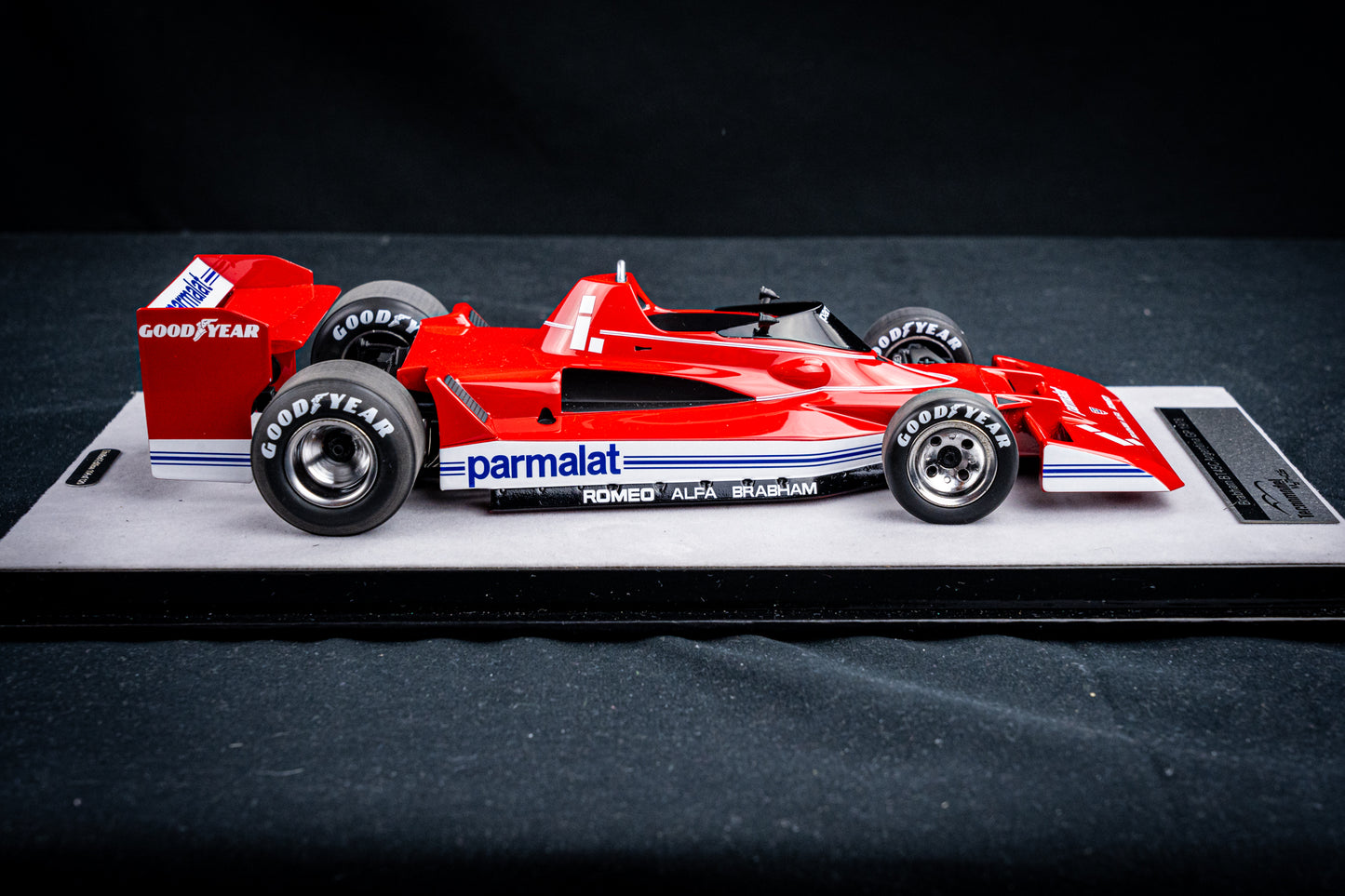 Niki Lauda #1 Brabham BT45C Alfa Romeo lim. 1/120 pcs. GP Argentina 1978, Tecnomodel 1:18