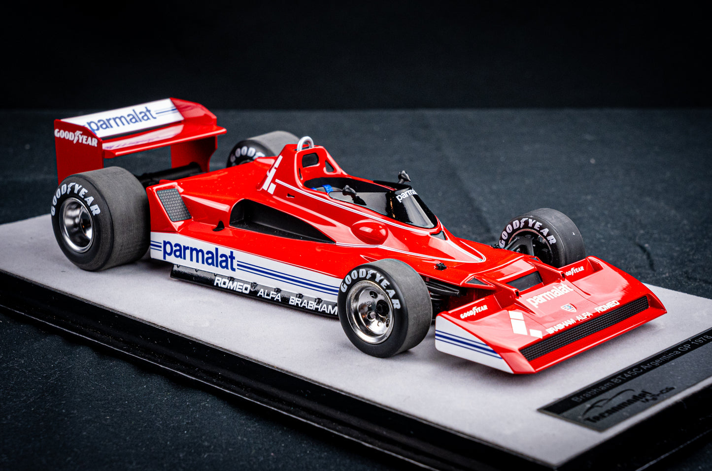 Niki Lauda #1 Brabham BT45C Alfa Romeo lim. 1/120 pcs. GP Argentina 1978, Tecnomodel 1:18