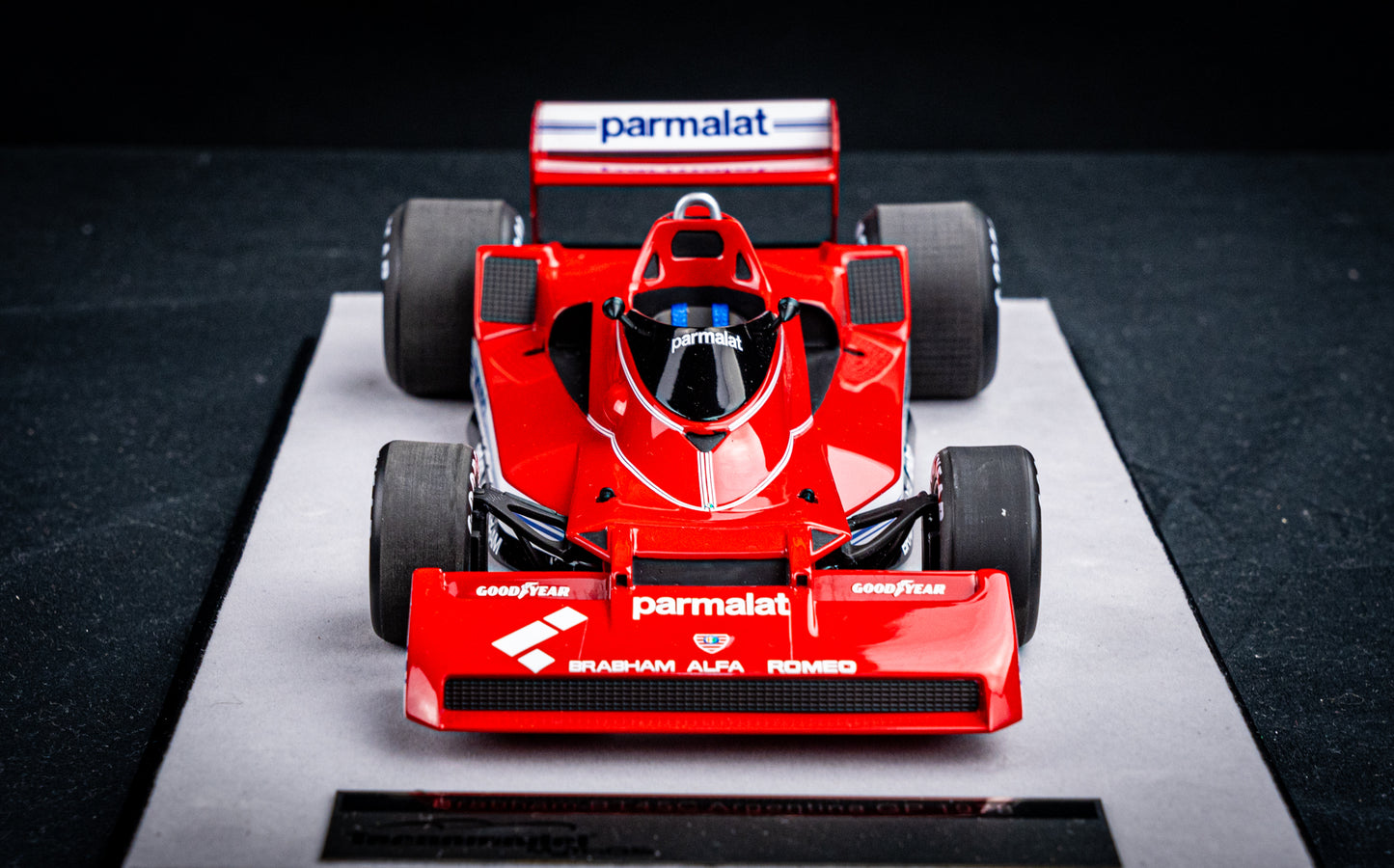 Niki Lauda #1 Brabham BT45C Alfa Romeo lim. 1/120 pcs. GP Argentina 1978, Tecnomodel 1:18