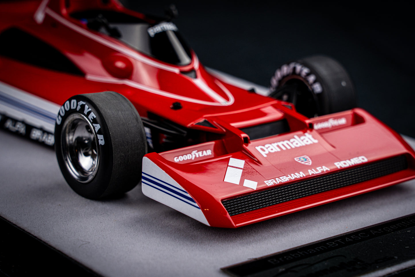 Niki Lauda #1 Brabham BT45C Alfa Romeo lim. 1/120 pcs. GP Argentina 1978, Tecnomodel 1:18