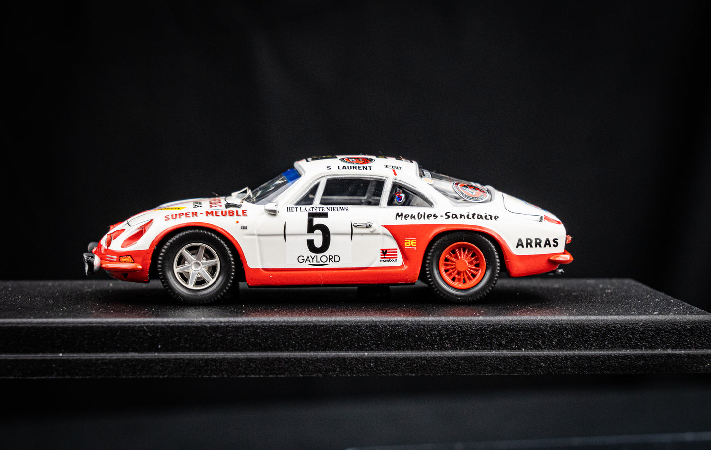 Renault Alpine A110 #5 lim. 1/150 Stk. S. Laurent / P. Hammelrath - 2nd Ypres Rallye 73