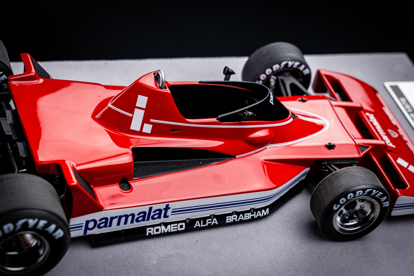 Niki Lauda #1 Brabham BT45C Alfa Romeo lim. 1/120 pcs. GP Argentina 1978, Tecnomodel 1:18