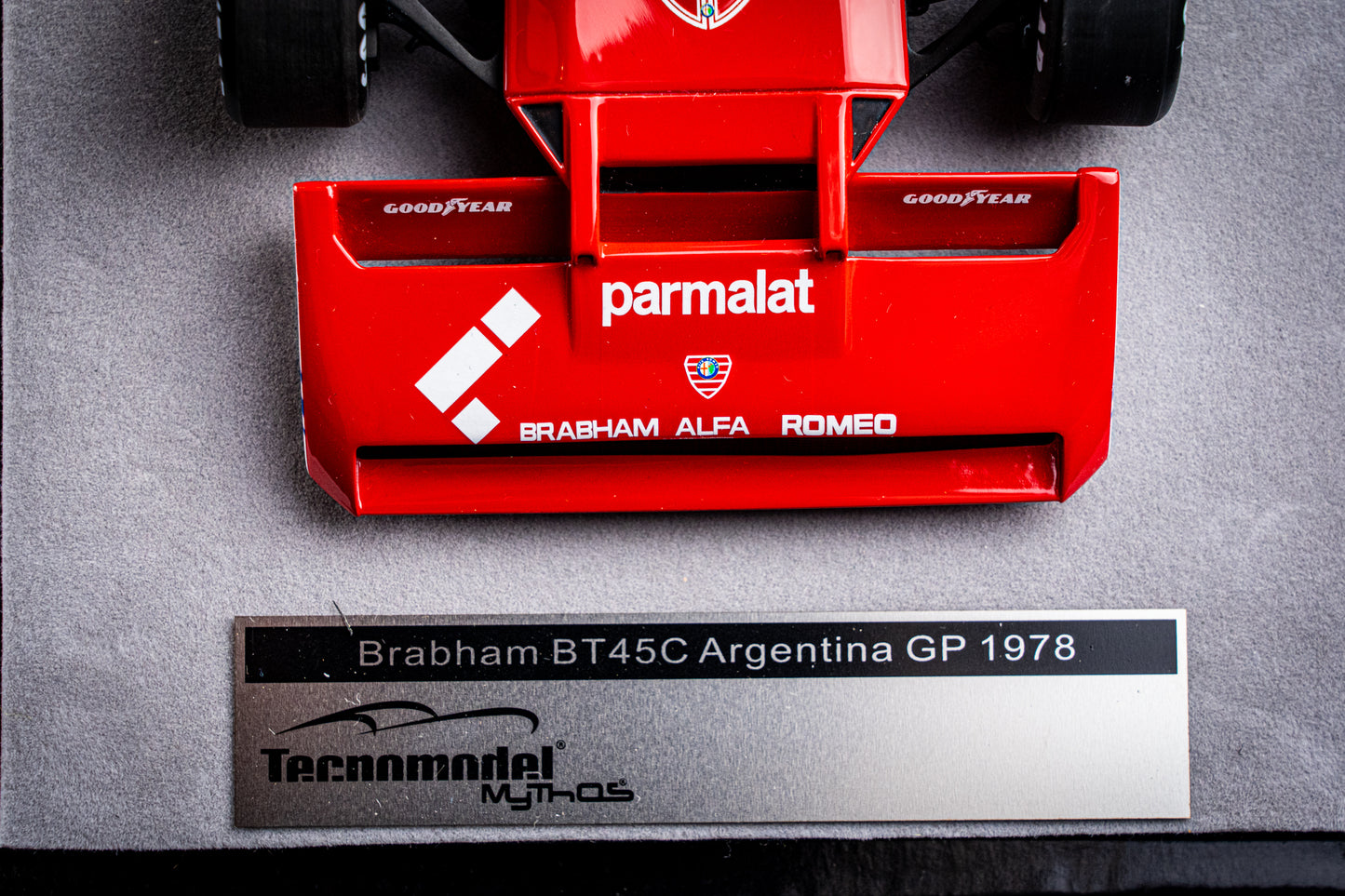 Niki Lauda #1 Brabham BT45C Alfa Romeo lim. 1/120 pcs. GP Argentina 1978, Tecnomodel 1:18