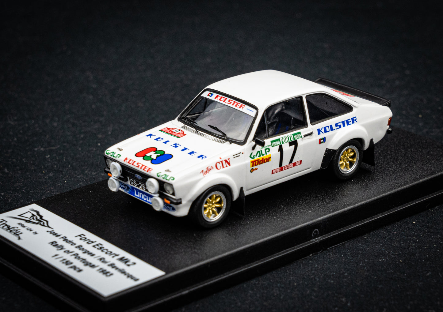 Ford Escort Mk2 #17 lim. 1/150 Stk. J.P. Borges / R. Bevinacqua - Rallye Portugal 1983