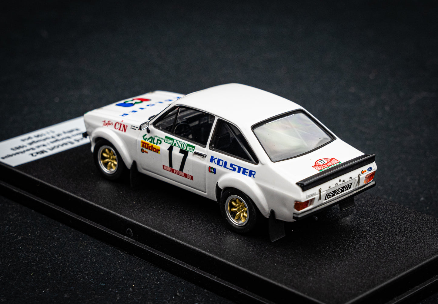 Ford Escort Mk2 #17 lim. 1/150 Stk. J.P. Borges / R. Bevinacqua - Rallye Portugal 1983