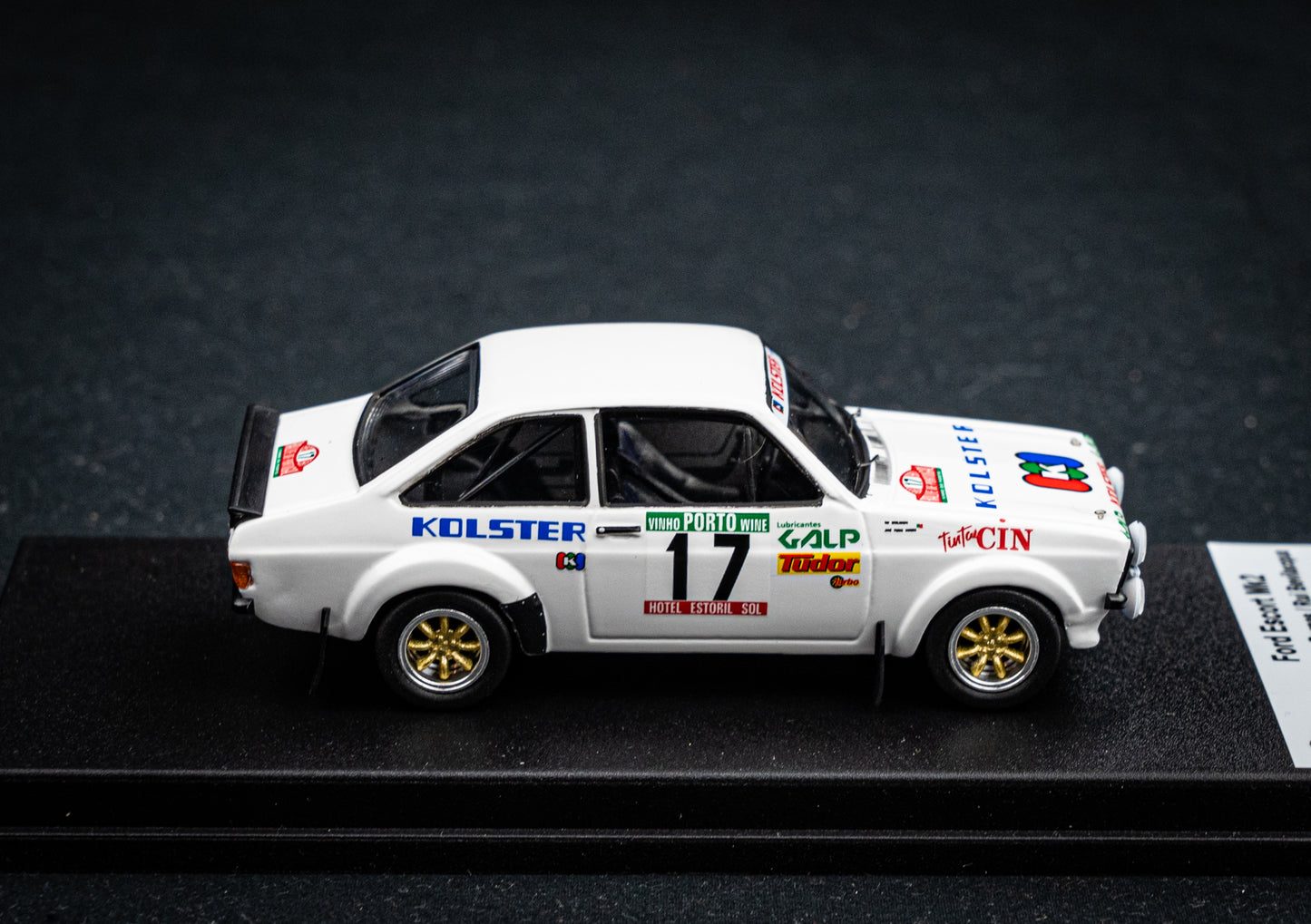 Ford Escort Mk2 #17 lim. 1/150 Stk. J.P. Borges / R. Bevinacqua - Rallye Portugal 1983