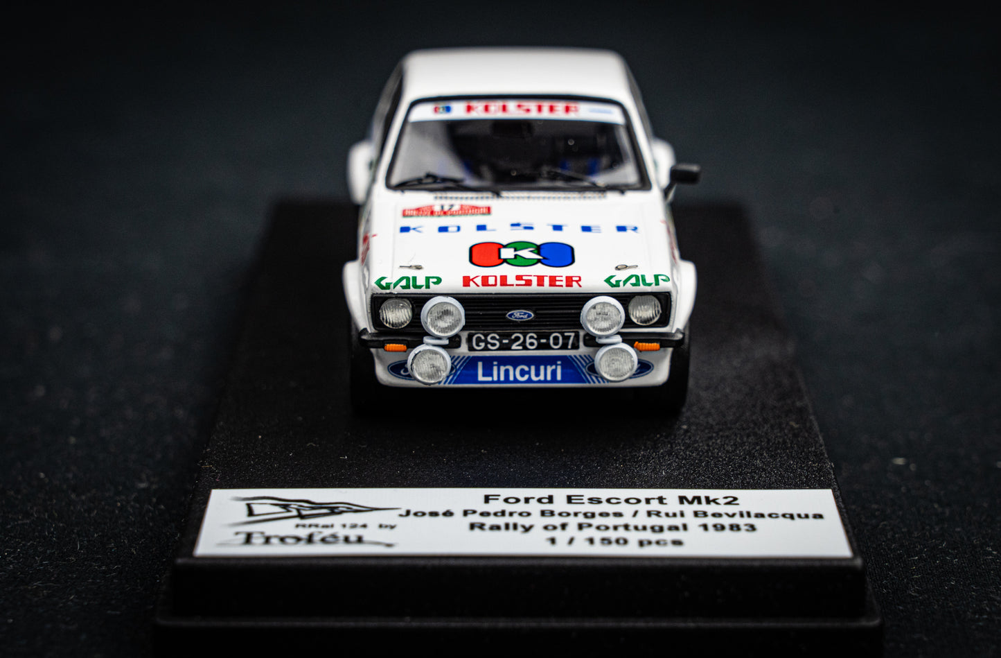 Ford Escort Mk2 #17 lim. 1/150 Stk. J.P. Borges / R. Bevinacqua - Rallye Portugal 1983