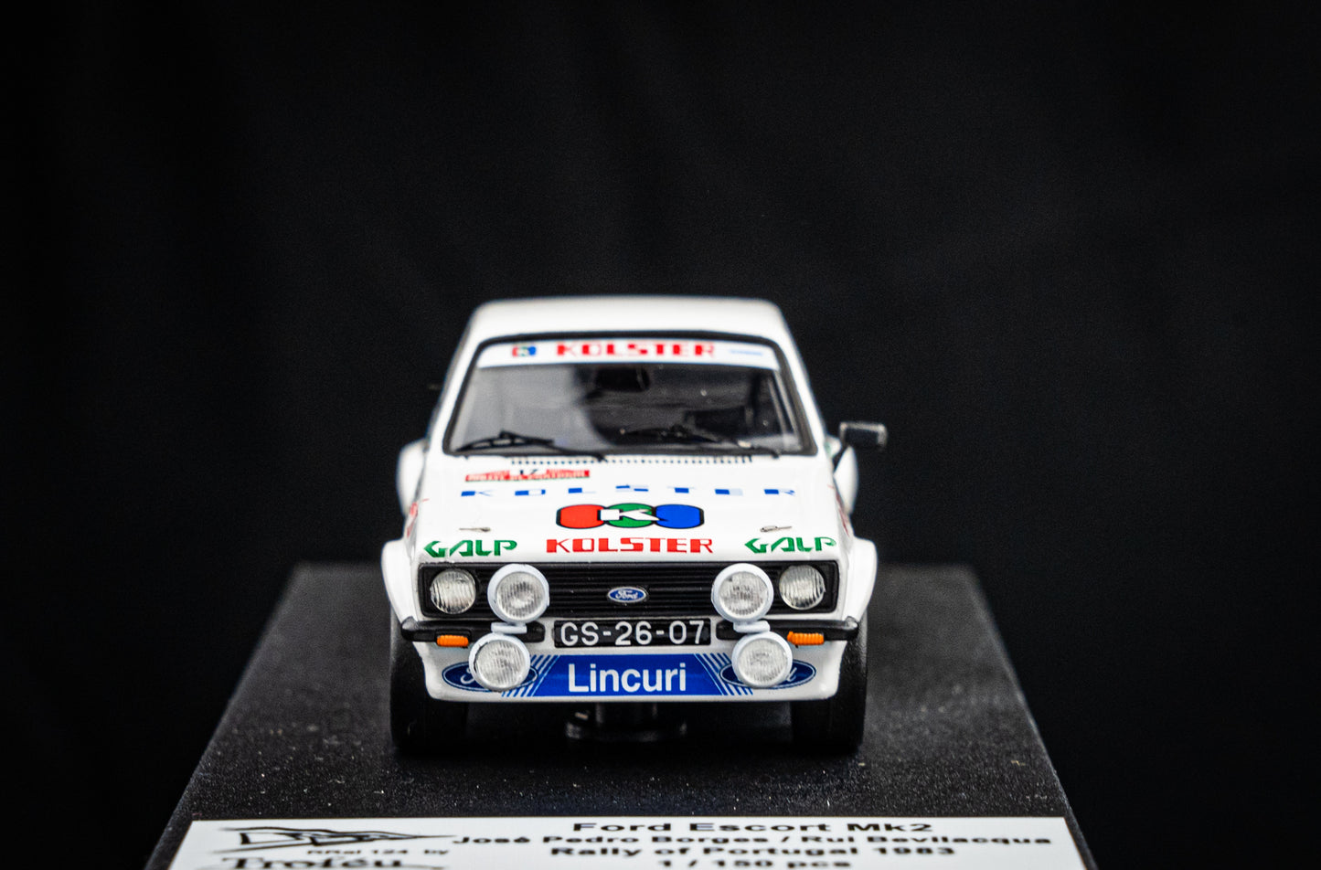 Ford Escort Mk2 #17 lim. 1/150 Stk. J.P. Borges / R. Bevinacqua - Rallye Portugal 1983