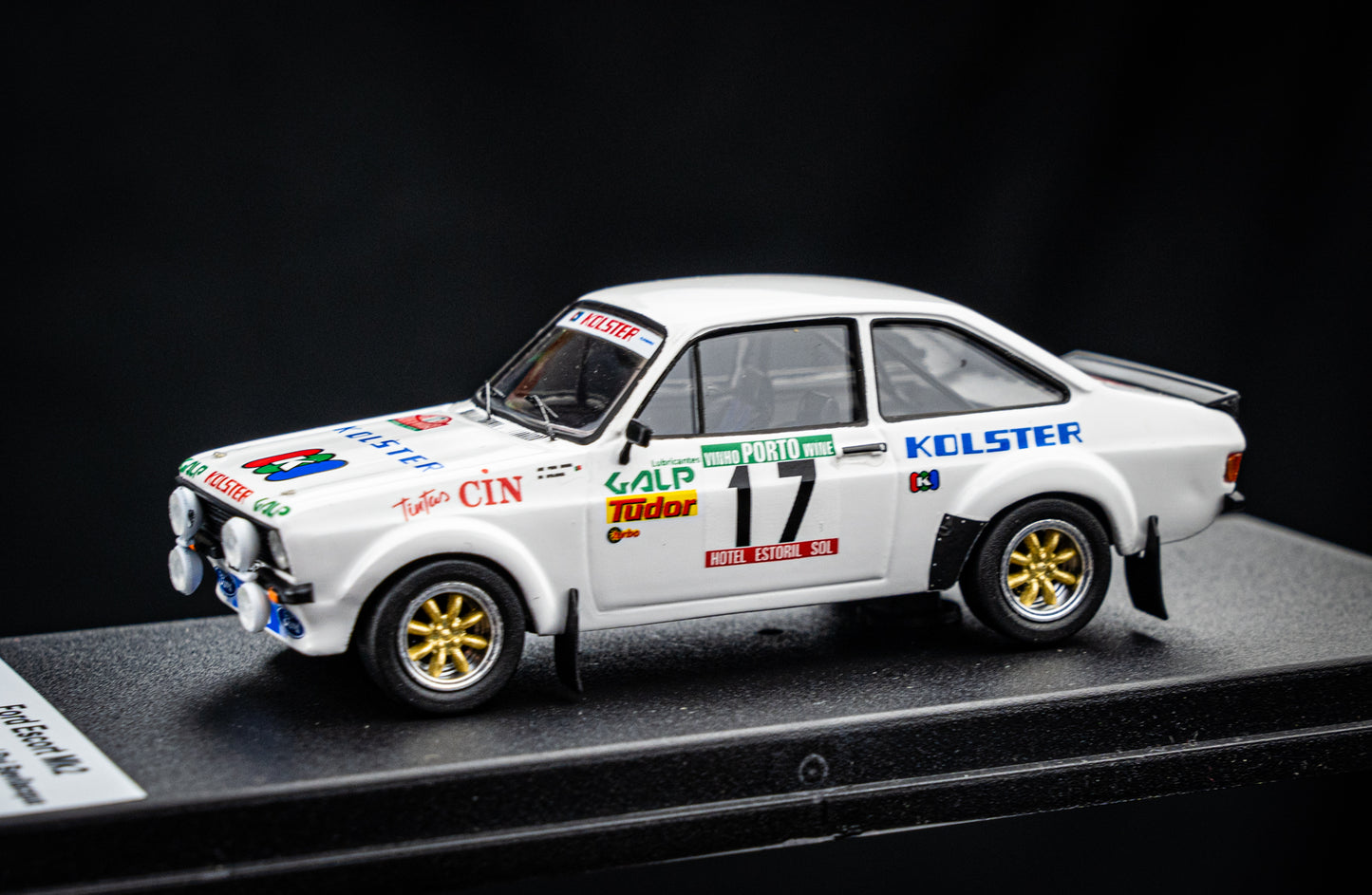 Ford Escort Mk2 #17 lim. 1/150 Stk. J.P. Borges / R. Bevinacqua - Rallye Portugal 1983